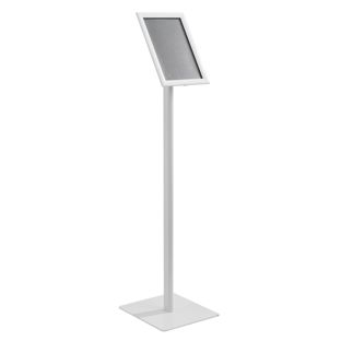 Info display CLASSIC A4 with snap frame Mitred | white